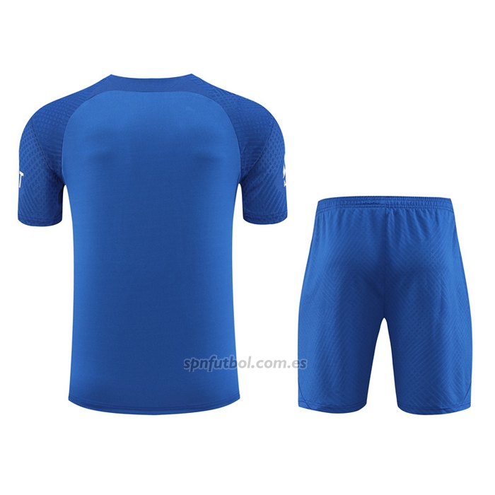 Chandal del Paris Saint-Germain Manga Corta 2022-2023 Azul Oscuro - Pantalon Corto